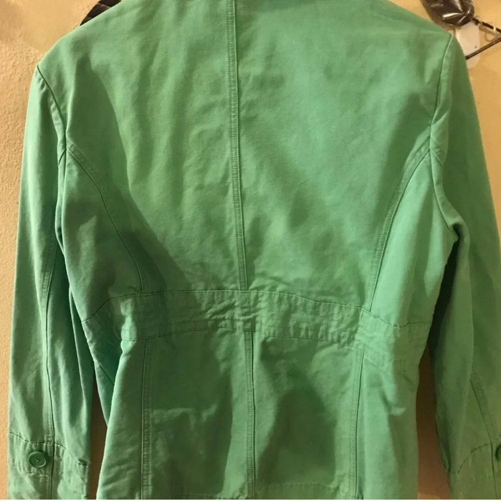 Mossimo Mint Green Button Front Utility Jacket, size xxl